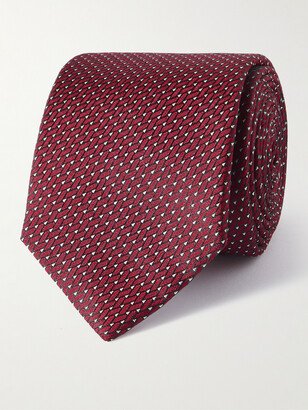 7cm Silk-Jacquard Tie-AA