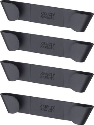 Joseph Joseph CupboardStore Pan Lid Holders Dark Grey Set of 4