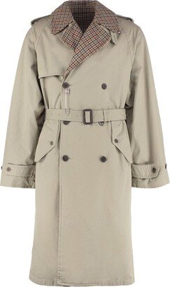 Reversible Double-Breasted Trench Coat