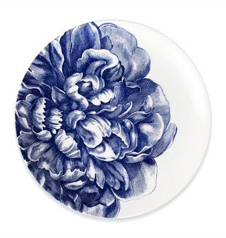 Peony Blue Gala Coupe Dinner Plates, Set of 4