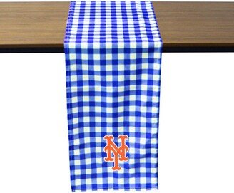 New York Mets Buffalo Check Table Runner