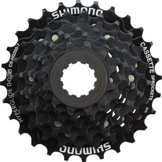 Tourney CS-HG200 Cassette Black- Range: 12-28 Drivetrain Speeds: 7