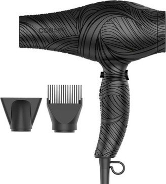 The Curl Collective Ceramic Ionic Hair Dryer - Black
