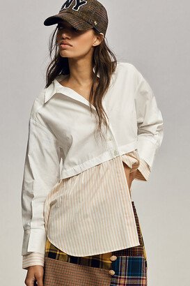 By Anthropologie Twofer Layered Buttondown Shirt