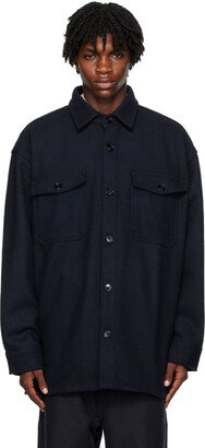 Navy Pocket Shirt