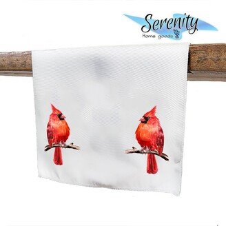 Christmas Kitchen Decor | Decorative Holiday Table Runner Dining Winter Red Cardinal