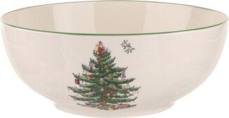 Christmas Tree Medium Round Bowl - 8 Inch