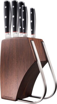 Cuisine::pro Iconix Holz Knife Block Set, 6 Piece