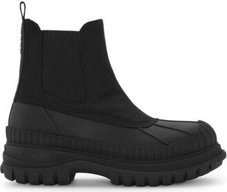 Black Outdoor Chelsea Boots