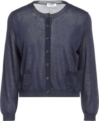 BASE MILANO Cardigan Navy Blue