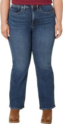 Plus Curvy Skinny Flare Jeans in Alvord Wash: Instacozy Edition (Alvord) Women's Jeans