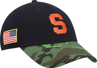 Men's Black, Camo Syracuse Orange Veterans Day 2Tone Legacy91 Adjustable Hat - Black, Camo