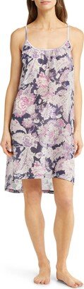 Ella Floral Cotton & Silk Chemise