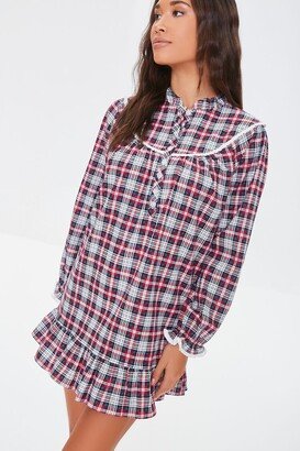 Plaid Flannel Nightgown