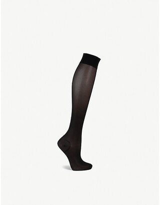 Womens Black Pure Energy 30 leg Vitalizer Knee-high ocks