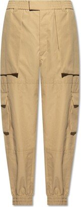 Mid-Rise Cargo Trousers-AB