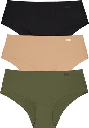 Litewear Cut Anywhere Assorted 3-Pack Hipster Briefs-AA