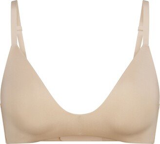 Wireless Form T-Shirt Demi Bra | Sand