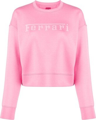 Logo-Print Jersey Sweatshirt