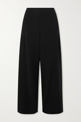 FFORME - Larissa Wool-blend Twill Straight-leg Pants - Black