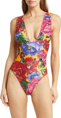 Floral One-Piece Swimsuit