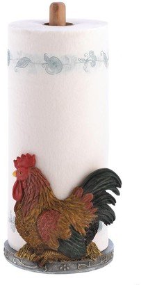 Indoor Country Rooster Paper Towel Holder