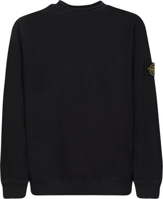 Logo Patch Crewneck Sweatshirt-AB