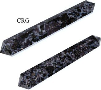 Qty 1 - Indigo Gabbro Double Pointed Wand 4-5 Avg