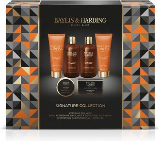 Black Pepper & Ginseng Men's Luxury Shower & Prep Gift Set