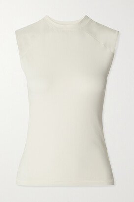 New Vintage Washed Cotton-blend Jersey Tank - Marble