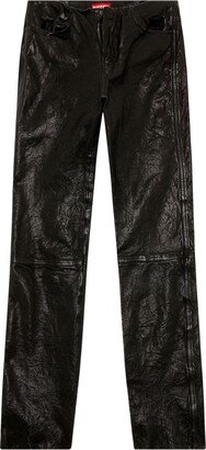 L-Netra leather trousers