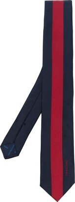 Colour-Block Silk Tie