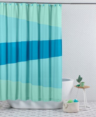 Charter Club Kids Colorblock Shower Curtain, 72