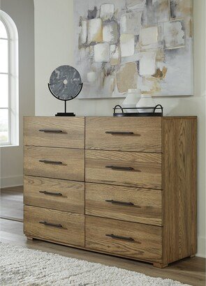 Dakmore Brown/Beige Dresser