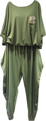 Xclamations Uk Labu Jersey Co-Ord Set -Green