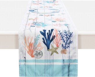 Coastal Reef 13x72 Table Runner