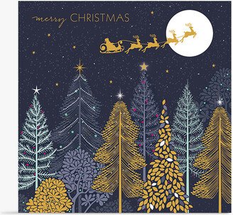 Art File Sara Miller Sleigh in Moonlight Cards Pack of 6