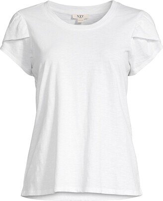 Tulip-Sleeve T-Shirt