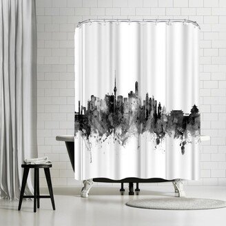 71 x 74 Shower Curtain, Beijing China Skyline New 1 by Michael Tompsett - Art Pause