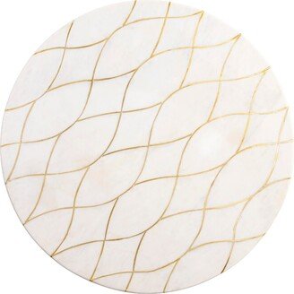 Gauri Kohli Miranda Marble Lazy Susan - 16