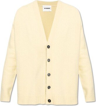 V-Neck Knitted Cardigan-AE