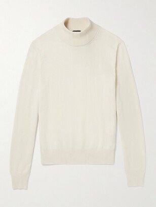 Cashmere Mock-Neck Sweater