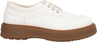 Lace-up Shoes White-AR