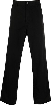 Abbott logo straight trousers