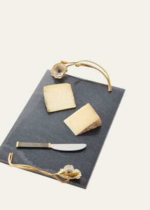 Anemone Large Cheese Board with Knife-AA