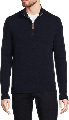 Cashmere Zip Up Pullover