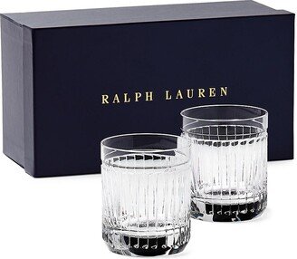 Stirling 2-Piece Double Old-Fashioned Glass Set