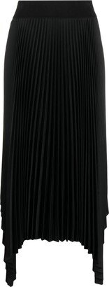 Ade pleated midi skirt