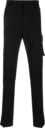 Virgin-Wool Tailored Trousers