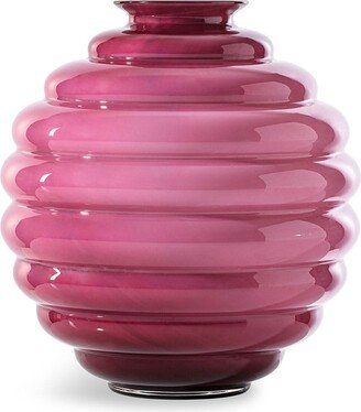 Deco transparent-design vase (29cm)